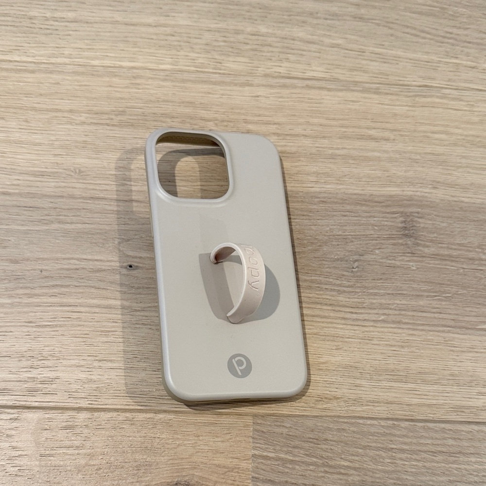 Loopy Case Light Tan Phone Case with Loop